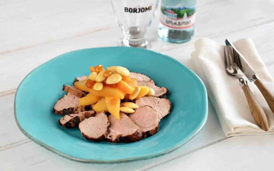  Pork fillet with Quince and Almond
