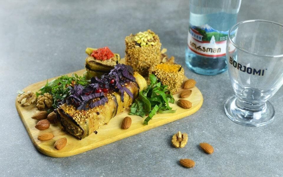 Pkhali rolls 