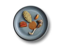 Fasting beans with tomato